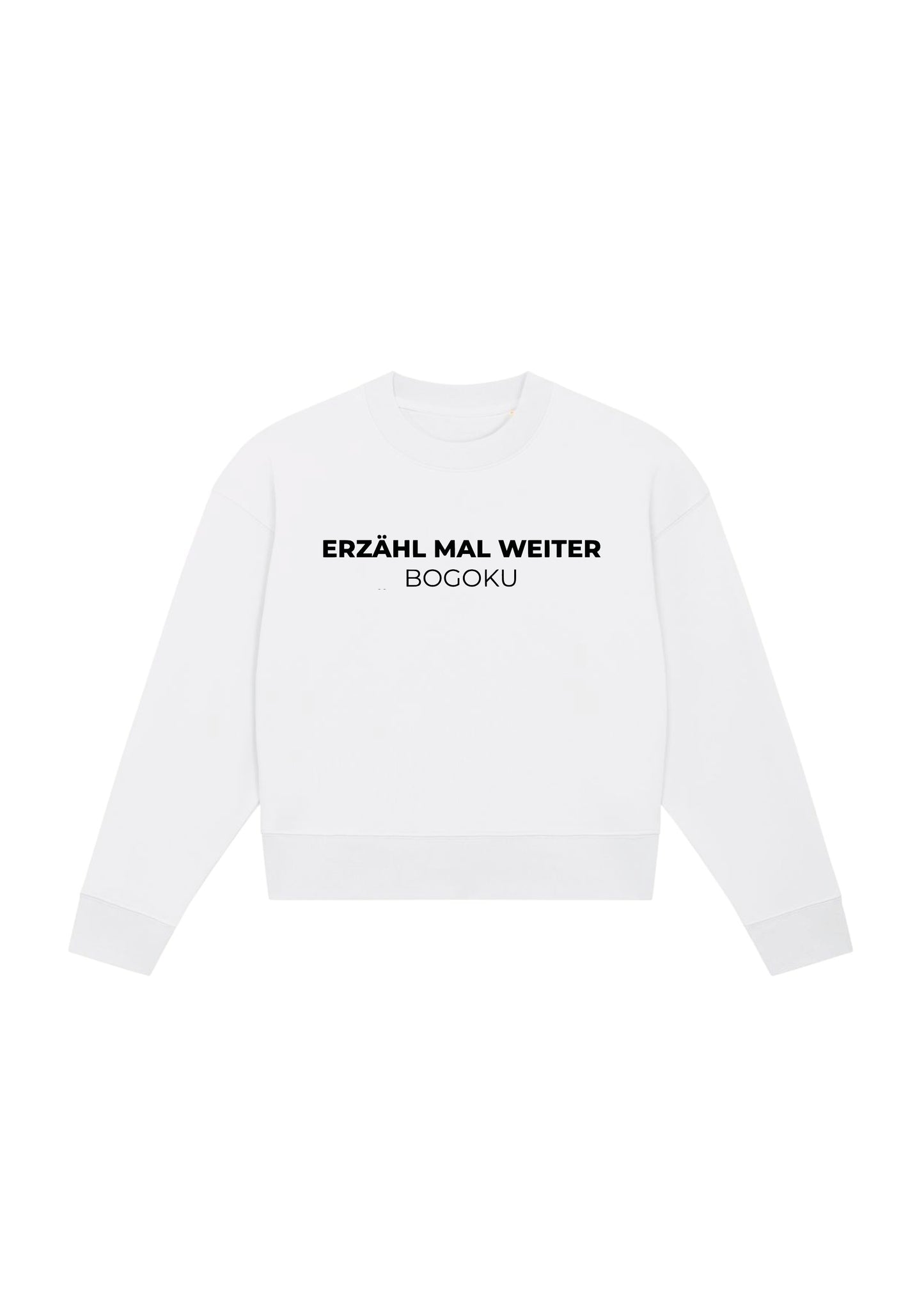 Erzähl mal weiter Cropped Sweatshirt